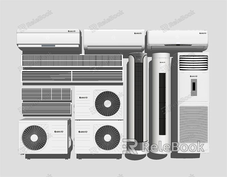 modern air conditioner vertical air conditioner model