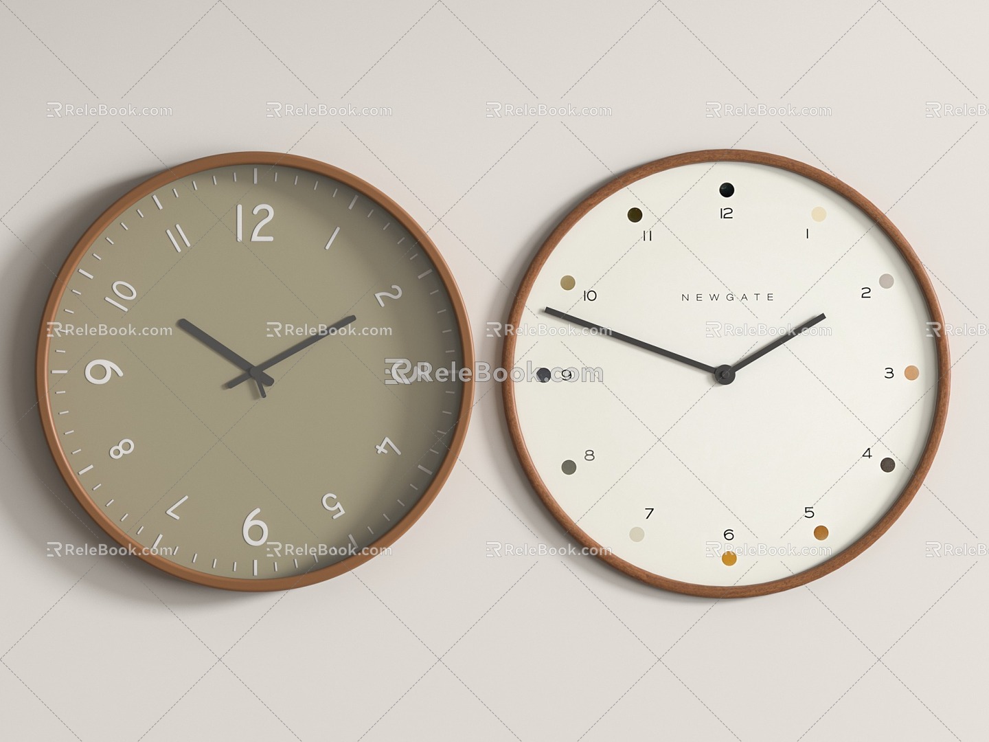 Clock 3d model