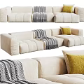 Modern Poliform Multiplayer Sofa 3d model