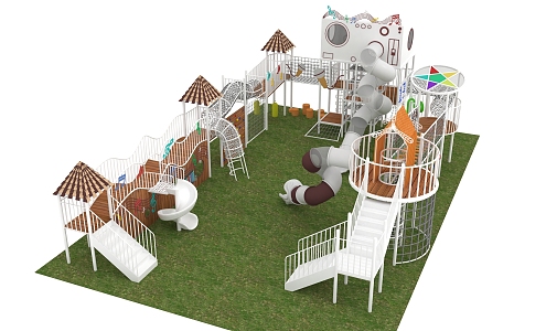 Amusement Equipment 3d model