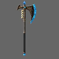 Ice Axe Tomahawk Weapon Cold Weapon Ancient Weapon Chopping Axe Frostbite Axe 3d model