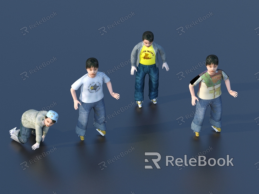 Figure Boy Sports Student model