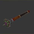Scepter Ancient Scepter Cane Ancient Scepter Magic Scepter Metal Scepter Classical Scepter Magic Scepter 3d model