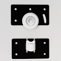 Hardware Tools Collection With Black And Silver Connectors Panels And Slides