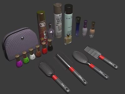 Modern Cosmetics 3d model