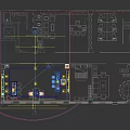 Modern Office Interior Design with Open Layout Large Windows City View Sleek Flooring and Bookshelves