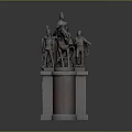 Knight Heroine Ancient Warrior Heroine Paladin Ancient Heroine Knight Heroes Ancient Warrior 3d model