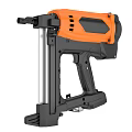 Orange and Black Electric Staple Gun With Handle And Magazine