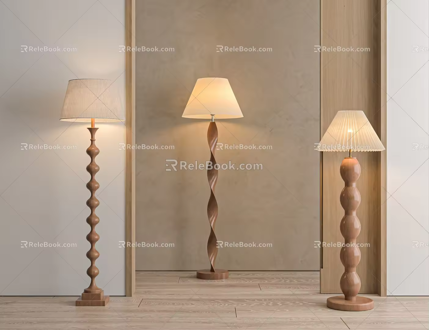 Floor lamp 3d model