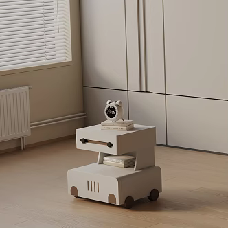 Modern bedside table 3d model