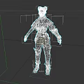 Game and Movie Character With Purple Pigtails Yellow White Stylish Combat Outfit and Yellow Boots