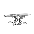 Stylish Outdoor Table With Oval Glass Top And Black Wrought Iron Scrollwork Base For Patio