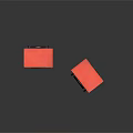 Red Household Items With Glass Door Cabinet And Grid Front Panel Appliance