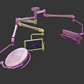 Advanced Medical Equipment Surgical Shadowless Lamp With Adjustable Arms And LED Illumination Technology