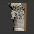 Columns Stone Columns Stone Columns Old Columns Roman Columns Roman Columns Classical Columns Greek Columns 3d model