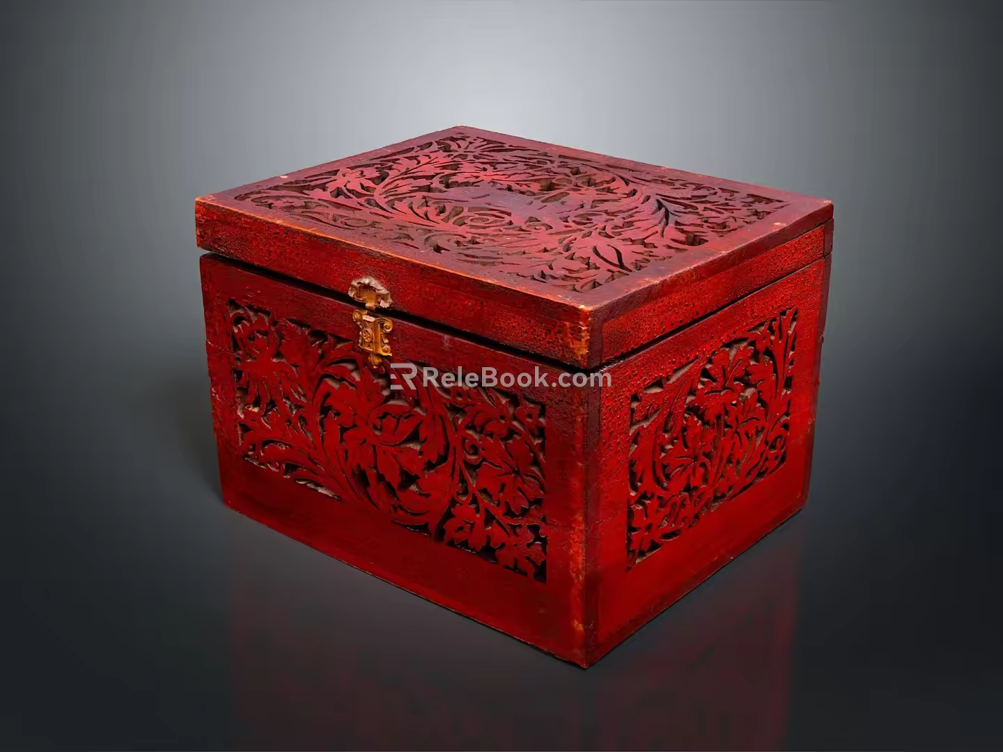 Wooden Box Storage Box Item Box Collection Box Jewel Box Small Box Container Realistic 3d model