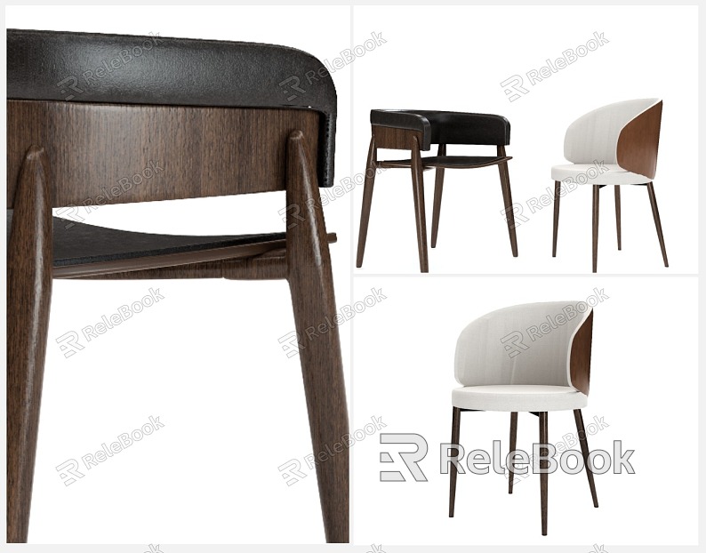 Modern Dining Chair Dining Chair Leisure Chair model