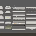 Modern Canopy Awning Canopy 3d model