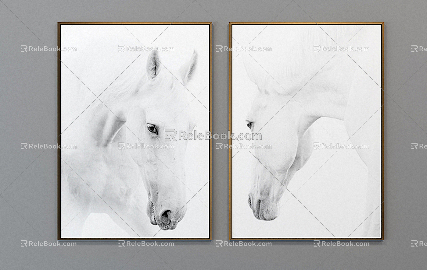 Animal painting 3d model