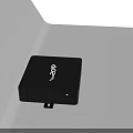 ROCKPro Black External Device With Multiple Ports And Compact Design