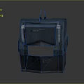 Sci-Fi Helmet Alien Helmet High Tech Helmet Game Helmet 3d model