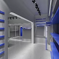 Leader Clothing Store With TZ Trendy Zone Shoe Racks Clothing Displays And Cartoon Figure