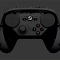 Modern Gamepad Wireless Gamepad Game Console Accessories Handle 3d model