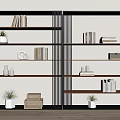 Shelf Bookshelf 3d model