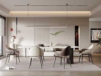 Modern Restaurant 3d model