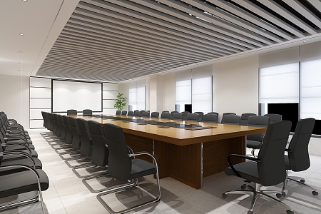 Modern Meeting Room Office Meeting Room 3d model