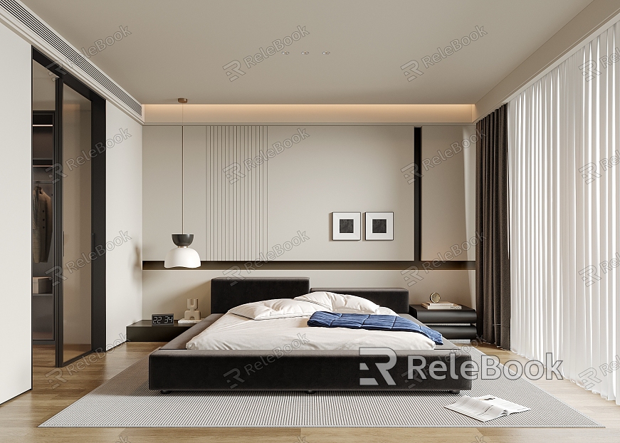 Minimalist Bedroom model