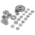 Durable Assorted Metal Hardware Tools Including Gears Washers And Mechanical Parts