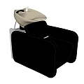 Modern Single Sofa With Leather Upholstery And Diamond Quilted Backrest Armrest Design