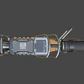 sci-fi architectural hammer 3d model