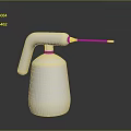 White Household Spray Bottle With Long Nozzle As Essential Daily Cleaning Tool