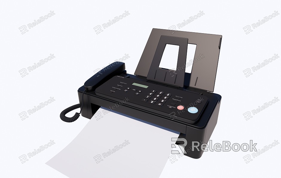 Modern fax machine model