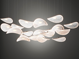 Modern Chandelier Art Chandelier 3d model