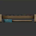 Colorful Wooden Xylophone with Colorful Keys and Blue Mallet for Kids
