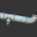 Industrial LOFT water pipe 3d model