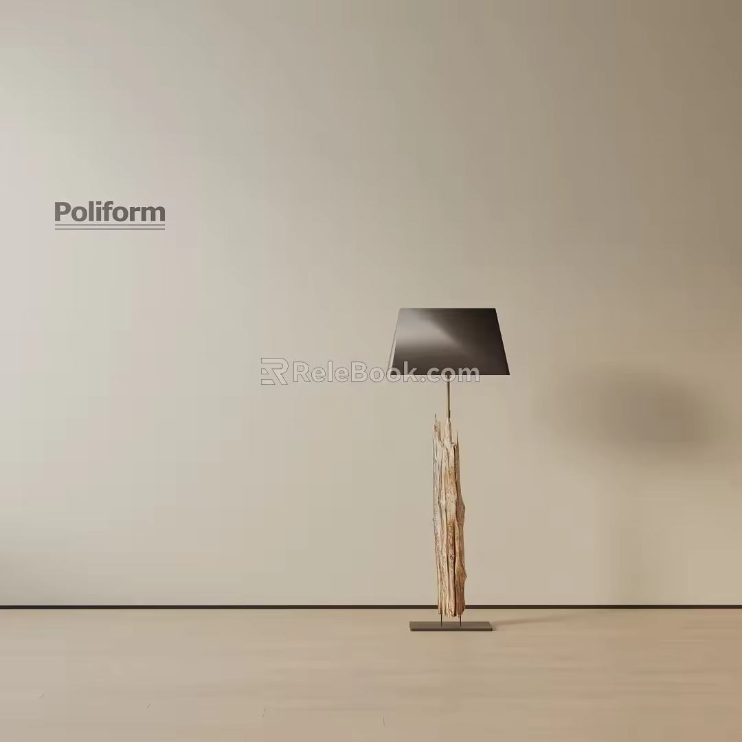 Modern floor lamp 3d model