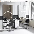 Comfortable Black Leather Massage Chair With Ergonomic Design And Silver Frame For Home Use
