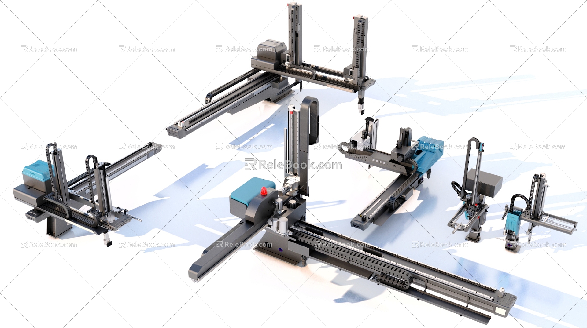 Industrial Machinery Industrial Equipment Factory Equipment 3d model