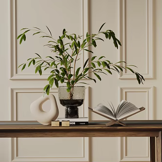 Modern ornaments combination 3d model