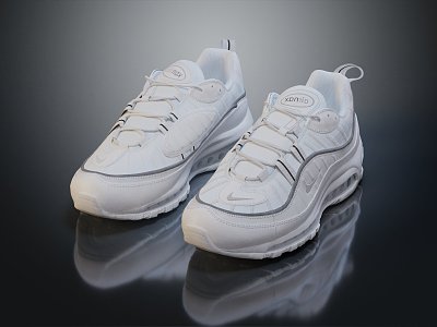 Modern sneaker Nike Shoes 3d model