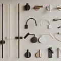 Modern wall lamp 3d model