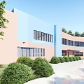 Poding Class 9 Community Kindergarten 3d model