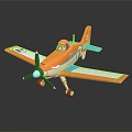 Cartoon Aircraft Cartoon Aircraft Animation Aircraft Animation Aircraft 3d model