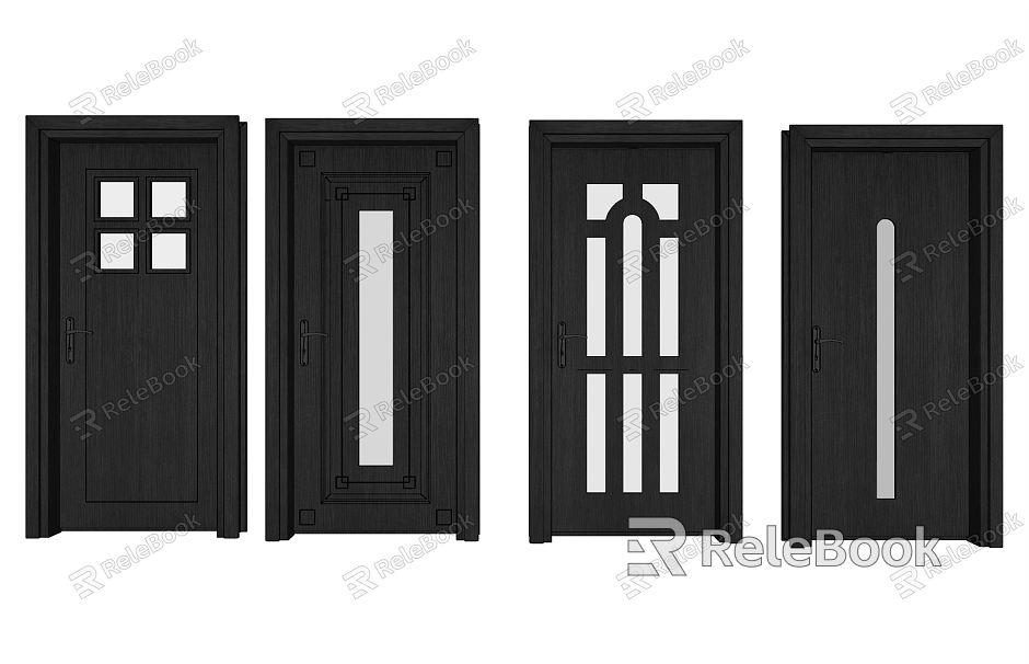 Modern swing door model