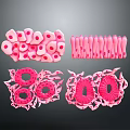 Detailed Organ And Hair Structure With Microscopic Cells And Tissue Components
