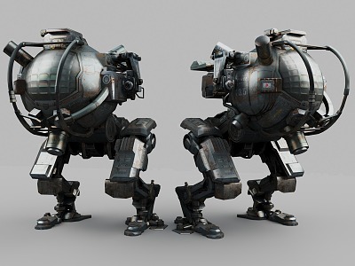 Cyberpunk style sci-fi robot Mecack Century sci-fi style robot war robot model